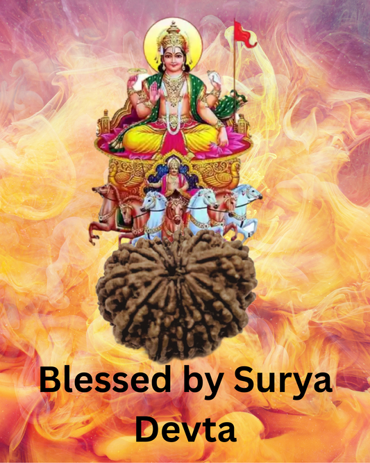 12mukhi blessed by surya devta