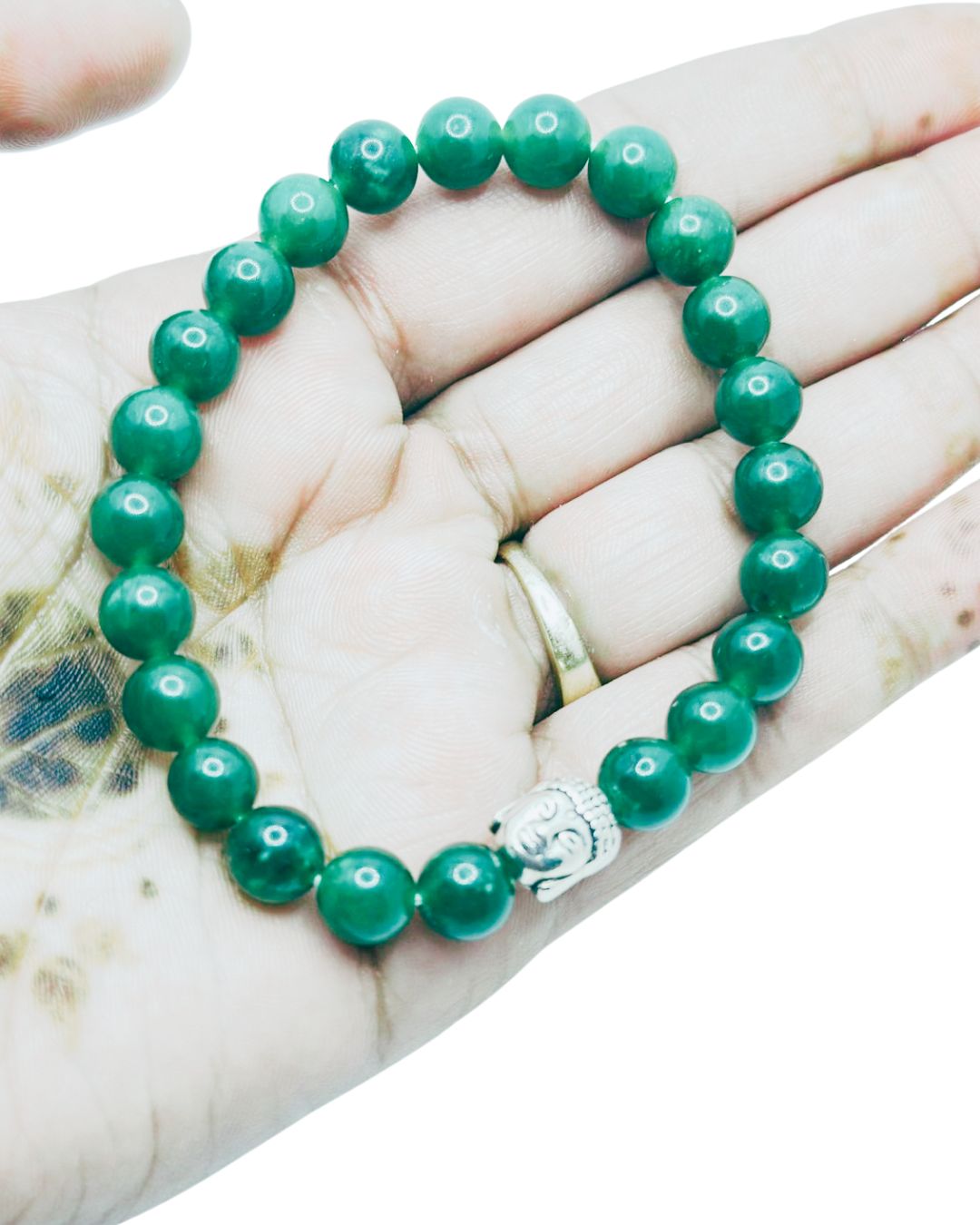 ShivaRatna Green Jade Bracelet