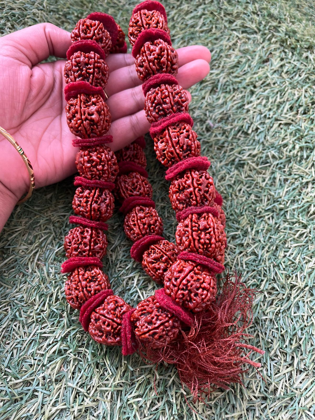 ShivaRatna Mukhi Kantha Rudraksha Mala Elite Collector Beads (NE