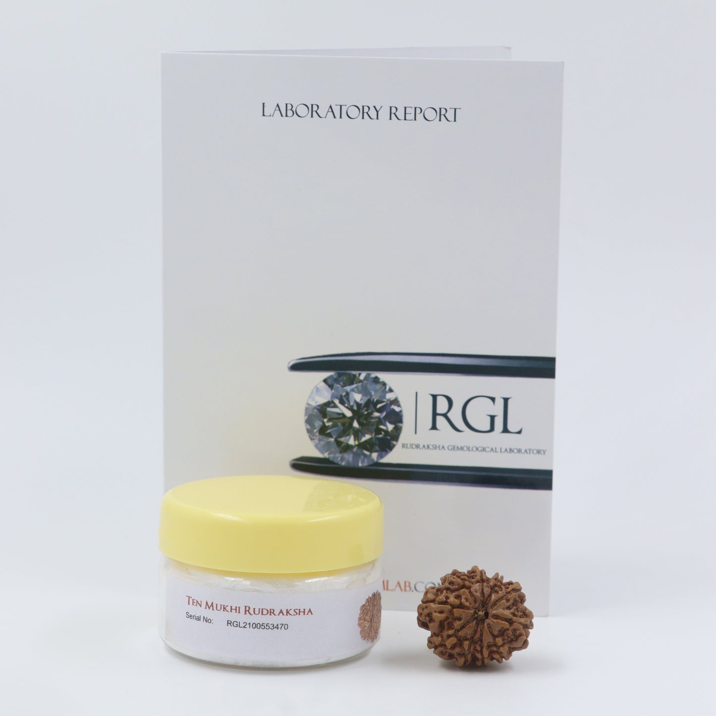 ShivaRatna 6,7,10 Mukhi Rudraksha bead -silver capped