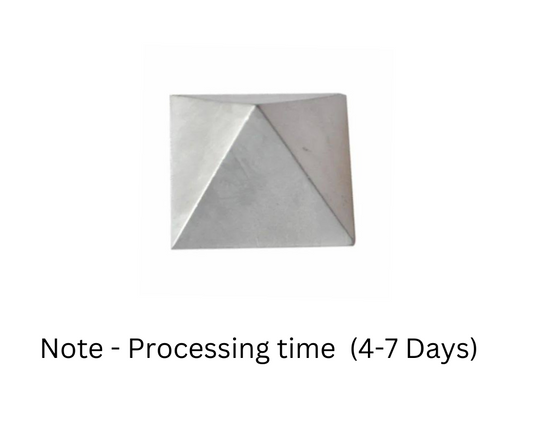 ShivaRatna Parad Pyramid 2.5-3 inch dimension 1000-1100 gram in weight ( Original Parad Mercury )