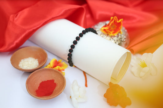 5mukhi rudraksha rakhi by shivaratna