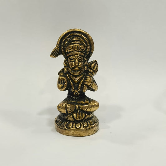 ShivaRatna  Lord Shiv ji And Hanuman ji Brass Statues - Orignal Brass