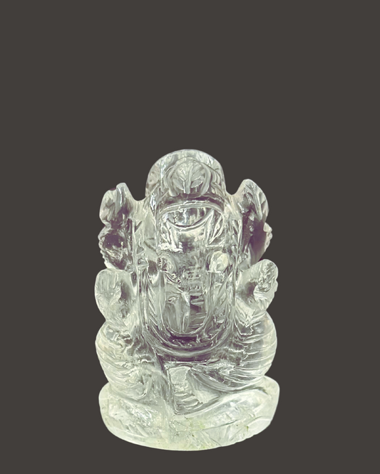 orignal sphatik left truck ganesh idol