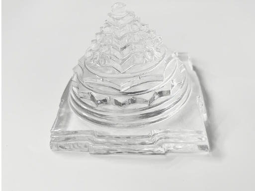 ShivaRatna Sphatik Shree Yantra - 419 Gram