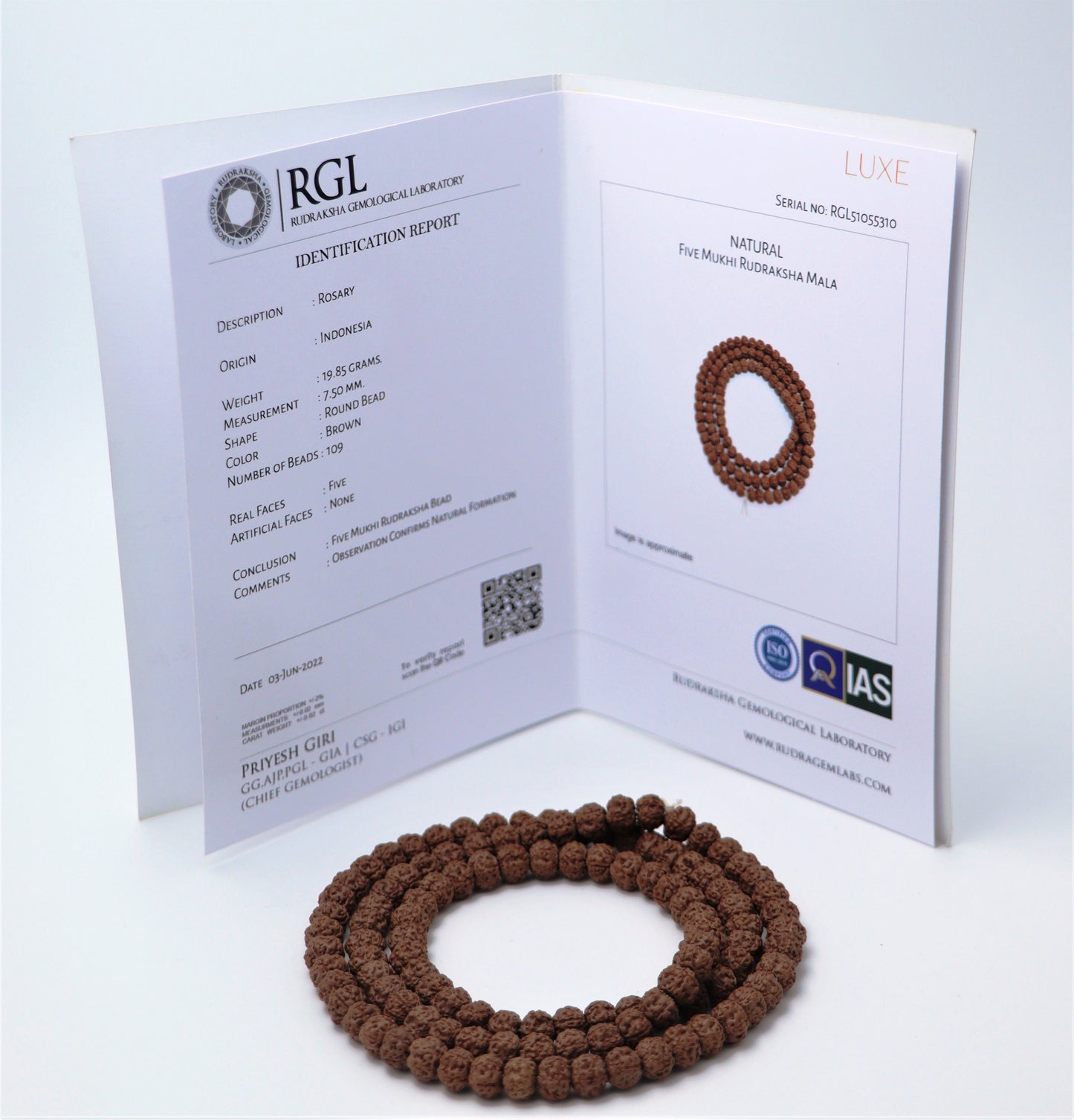 panch mukhi mala