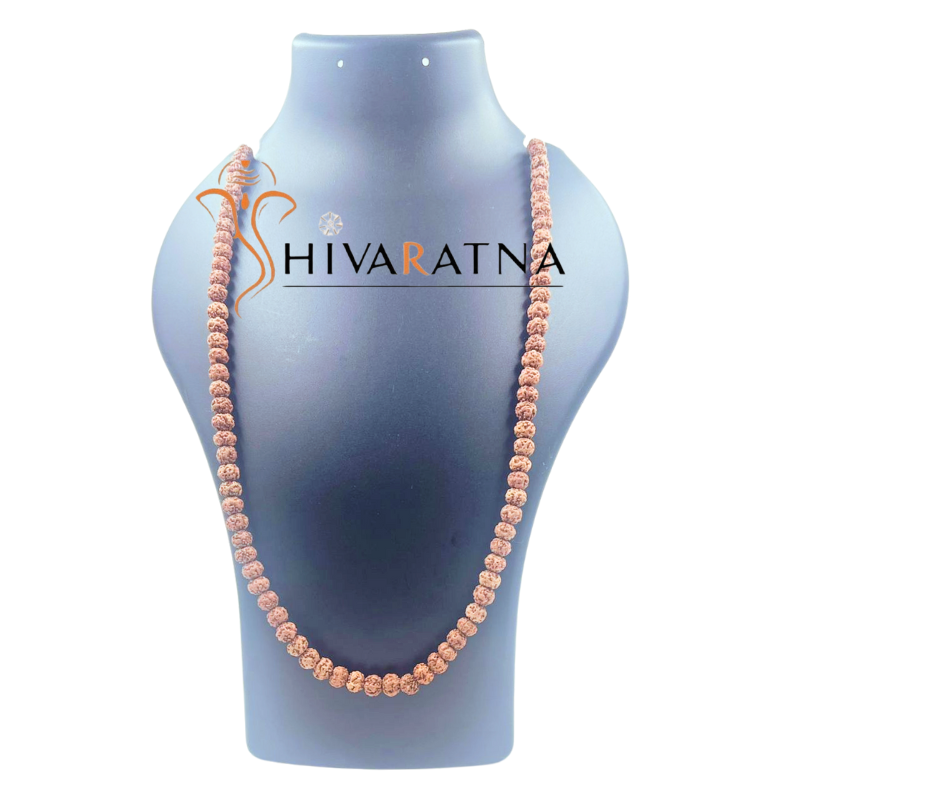 ShivaRatna Nirakar (0) Mukhi Rudraksha Mala - Lab Certified