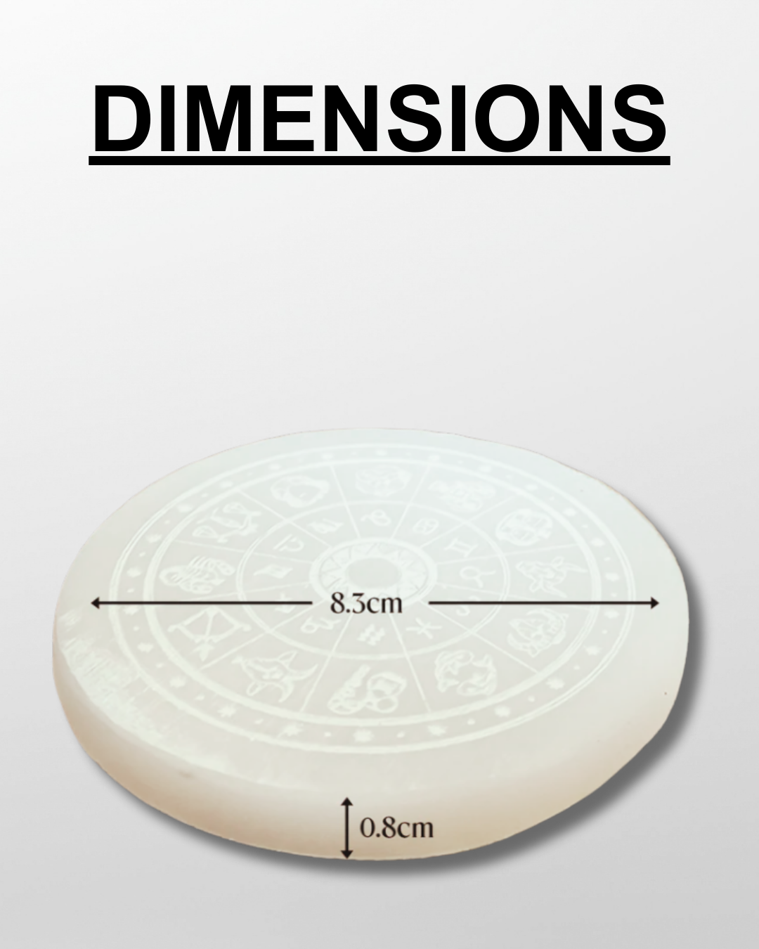 ShivaRatna Selenite  Charging Plate