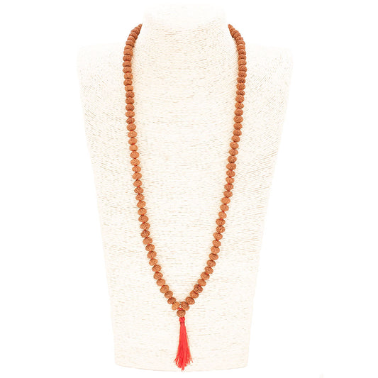 ShivaRatna 9 Mukhi Rudraksha Mala - Lab Certified