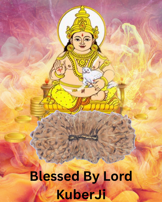 ShivaRatna 21 Mukhi Rudraksha – Indonesian Origin, Certified, Well-Shaped & Mature Bead with X-Ray Authentication