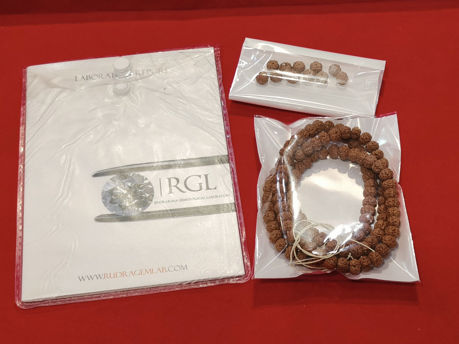 certified rudrakskha mala