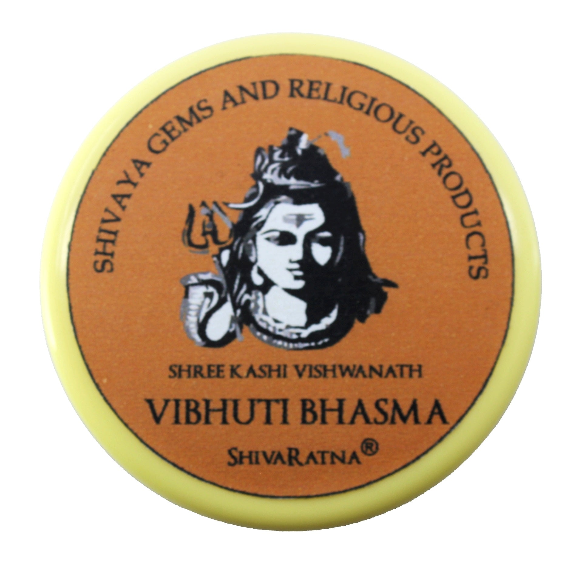 ShivaRatna Wood Shree Kashi Vishwanath Vibhuti Bhasma - ShivaRatna