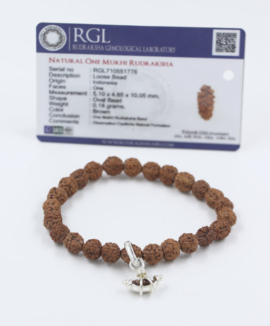 ek mukhi rudraksha bracelet