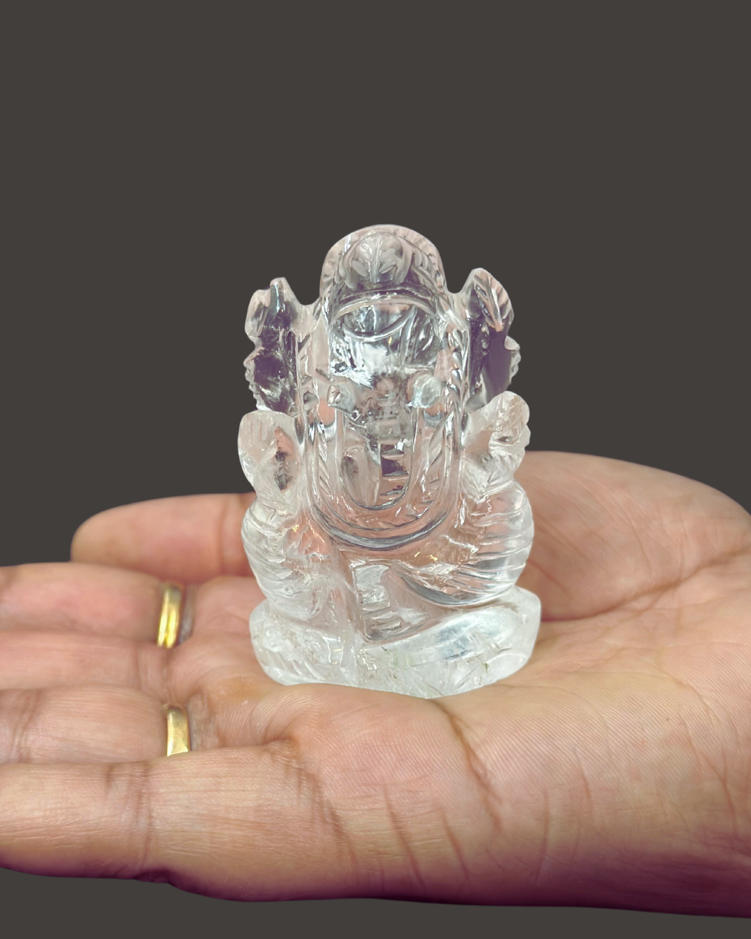 ganesh idol of sphatik