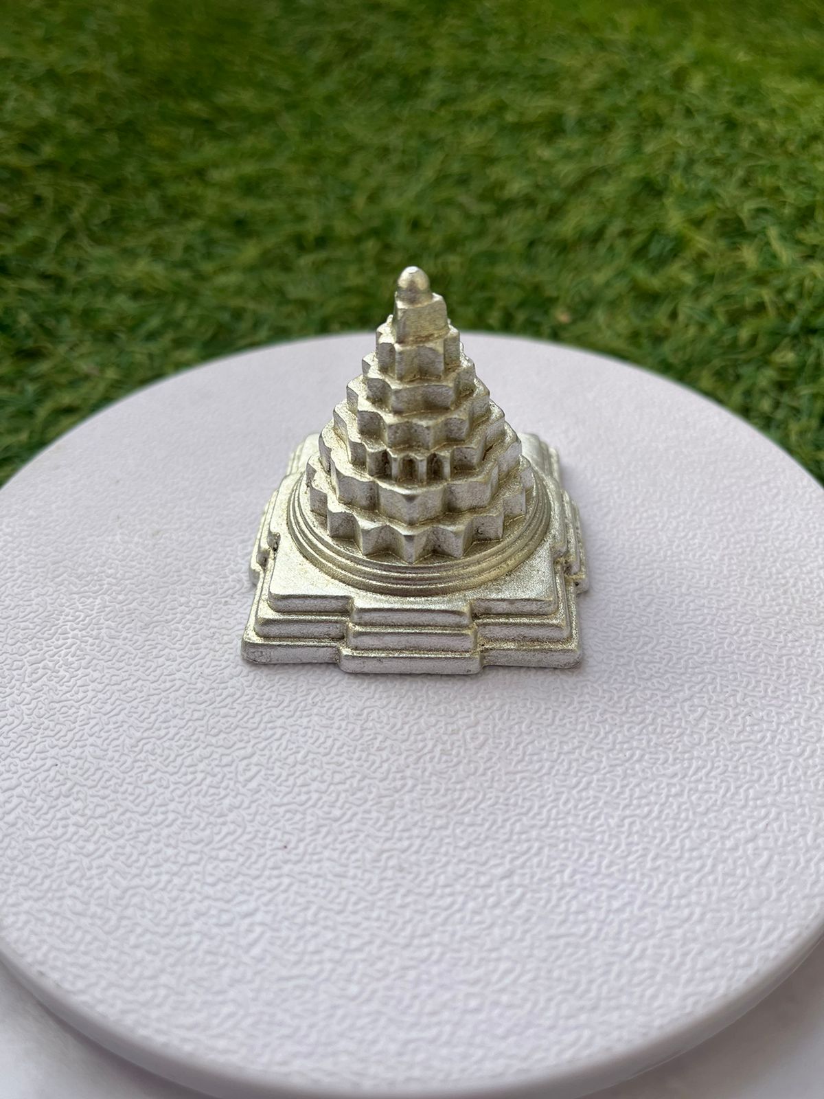 ShivaRatna 248 Gram Parad Shri Yantra/Mercury Shree Yantra - Made in Pure Parad (Mercury)