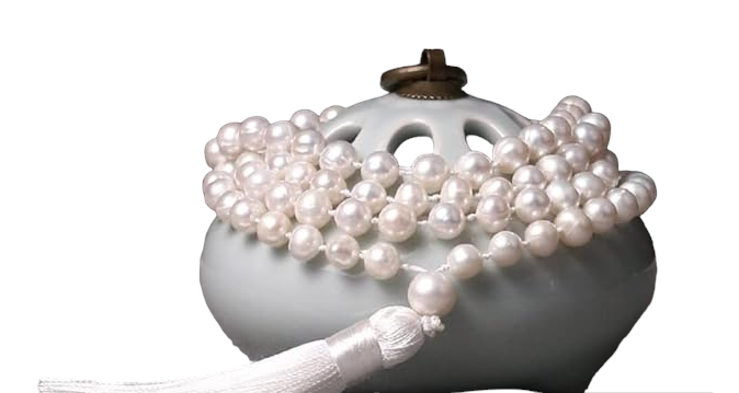 Pearl Mala with certificate