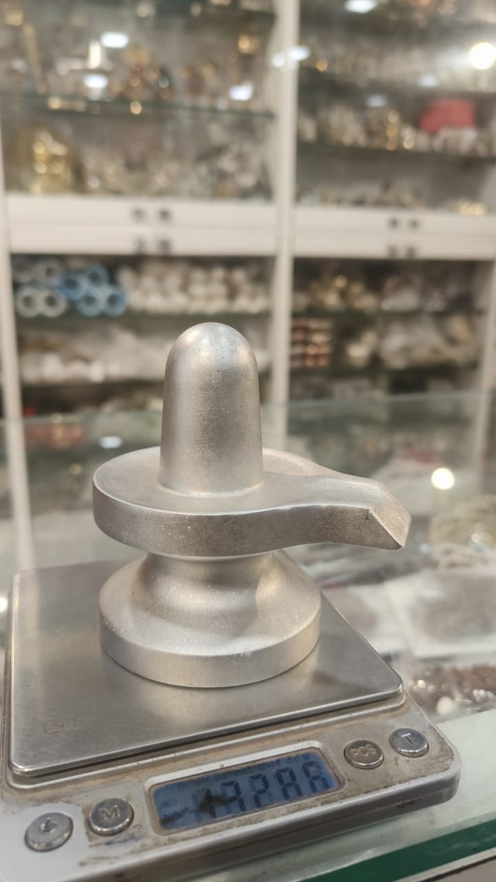 ShivaRatna Energized Mercury Parad Shivling 1328gram